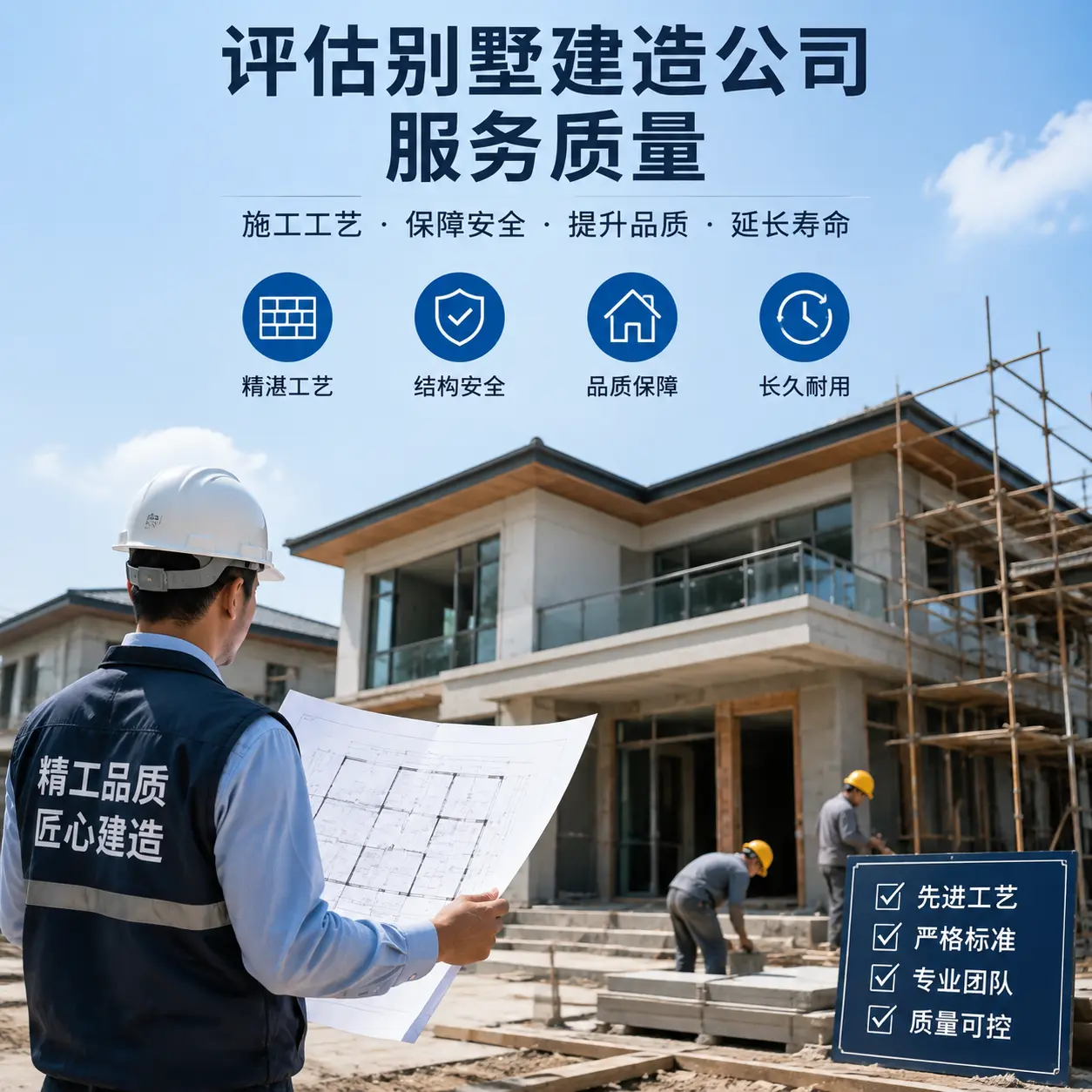 如何评估 万山 别墅建造公司的服务质量？