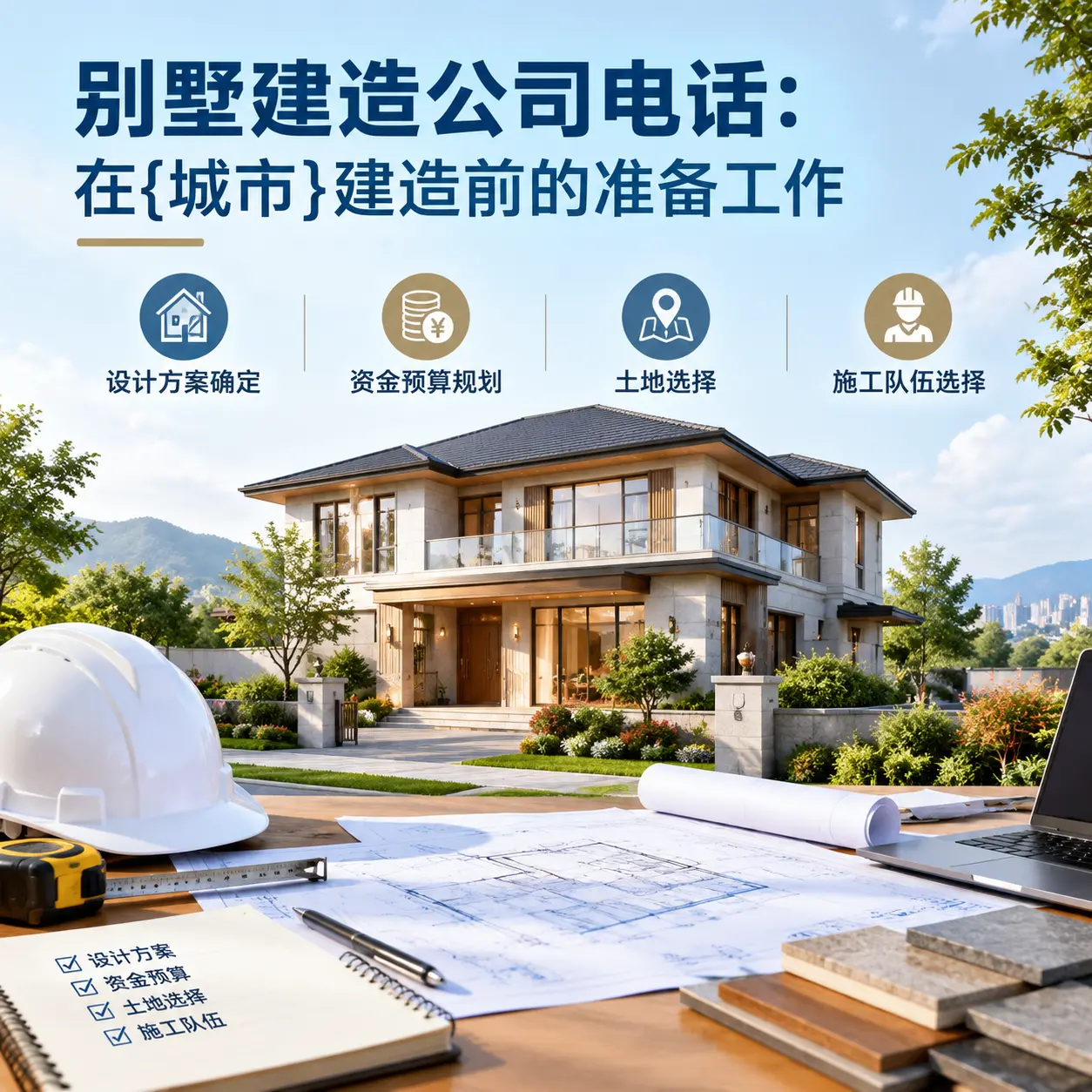 别墅建造公司电话:在万山建造前的准备工作
