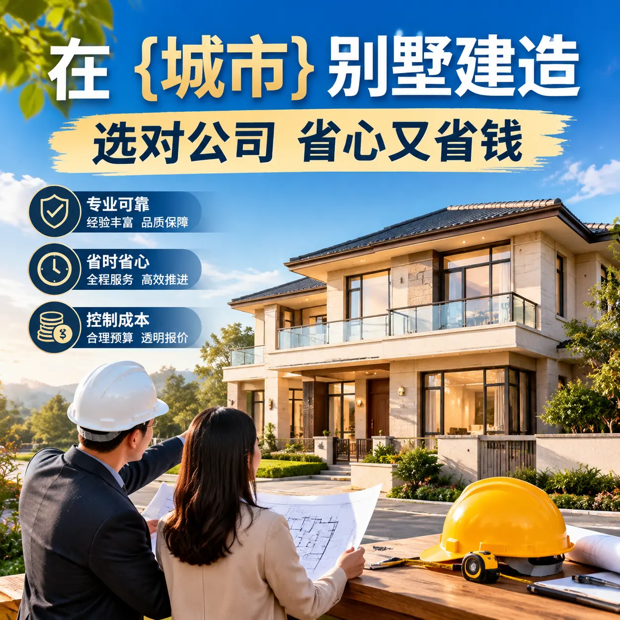 在 万山 别墅建造，选对公司省心又省钱