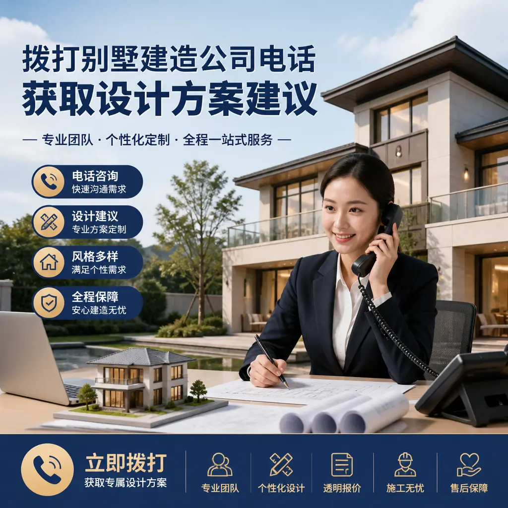 拨打万山别墅建造公司电话,获取设计方案建议